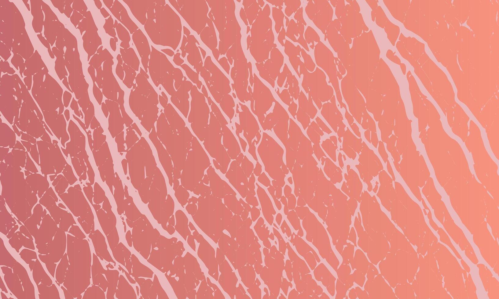 un rosado y naranja mármol textura con un blanco antecedentes vector