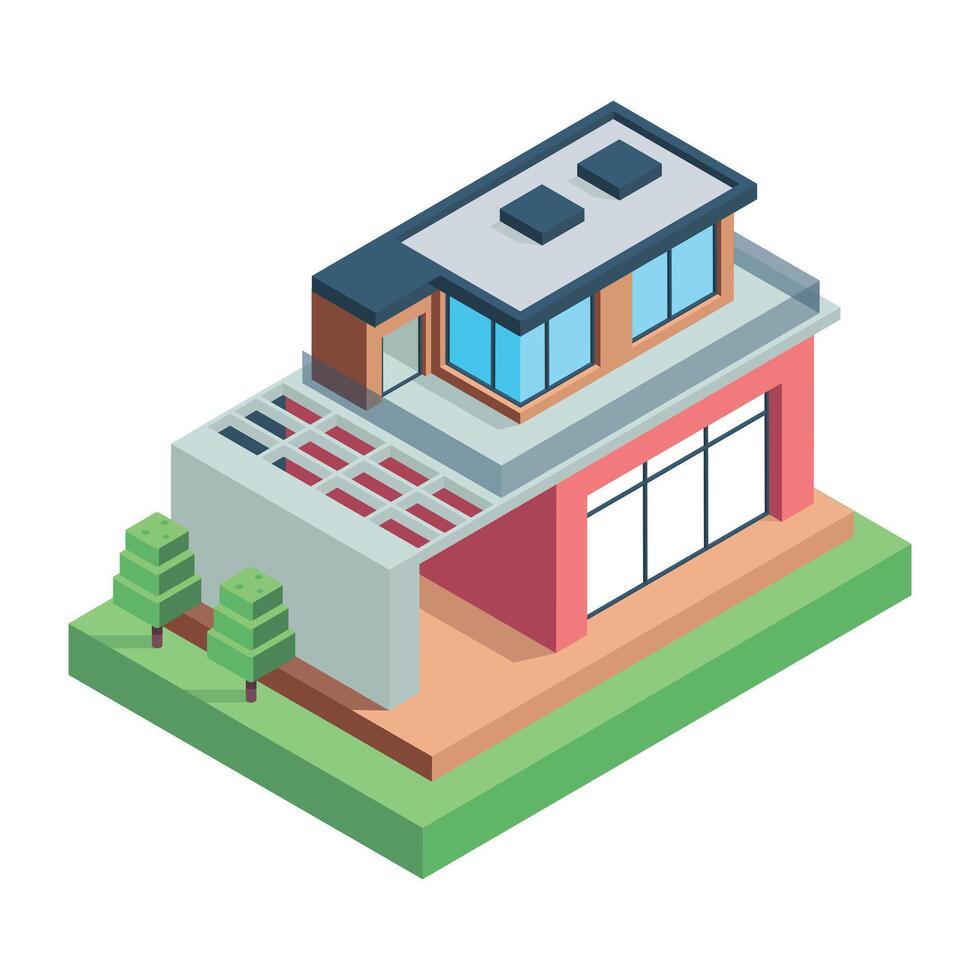 Houses Architectures Icon vector