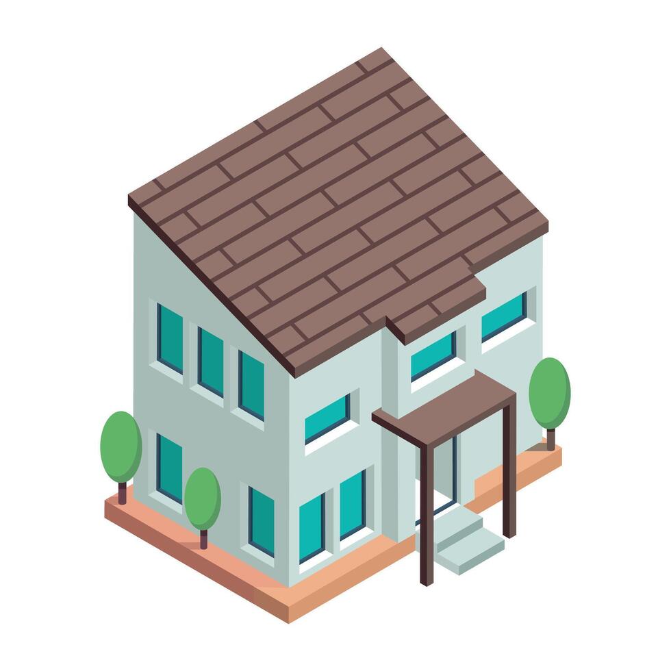 Houses Architectures Icon vector