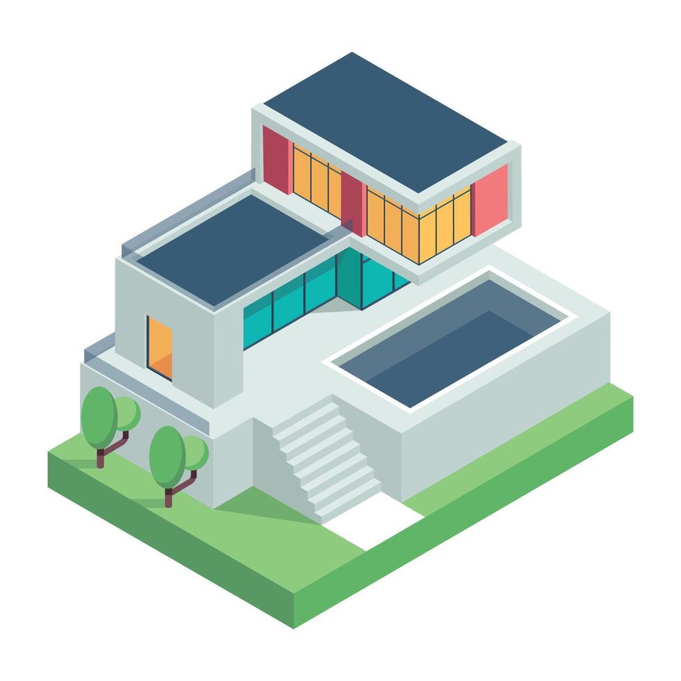 Houses Architectures Icon vector