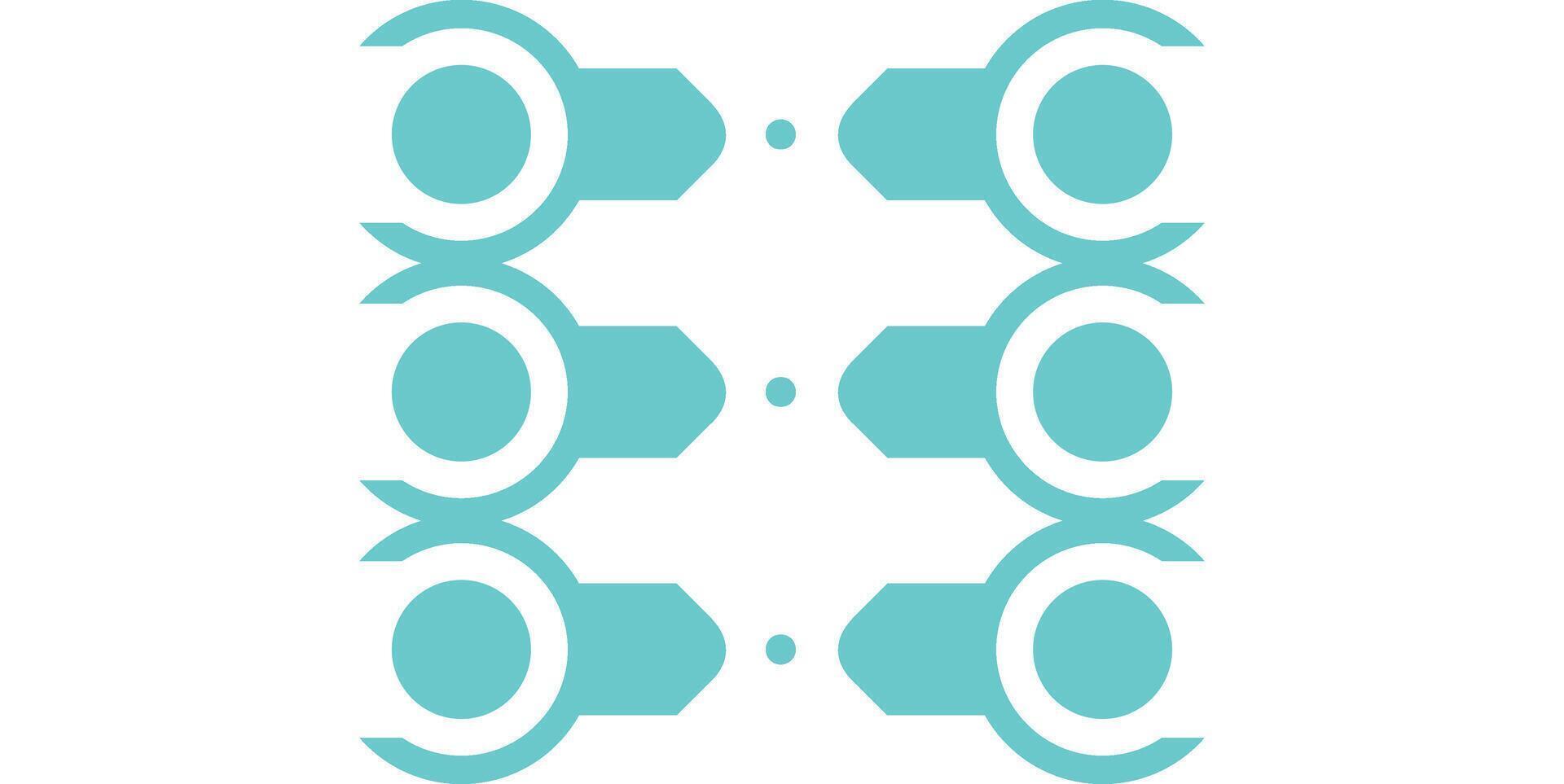 Modern infographics list vector element