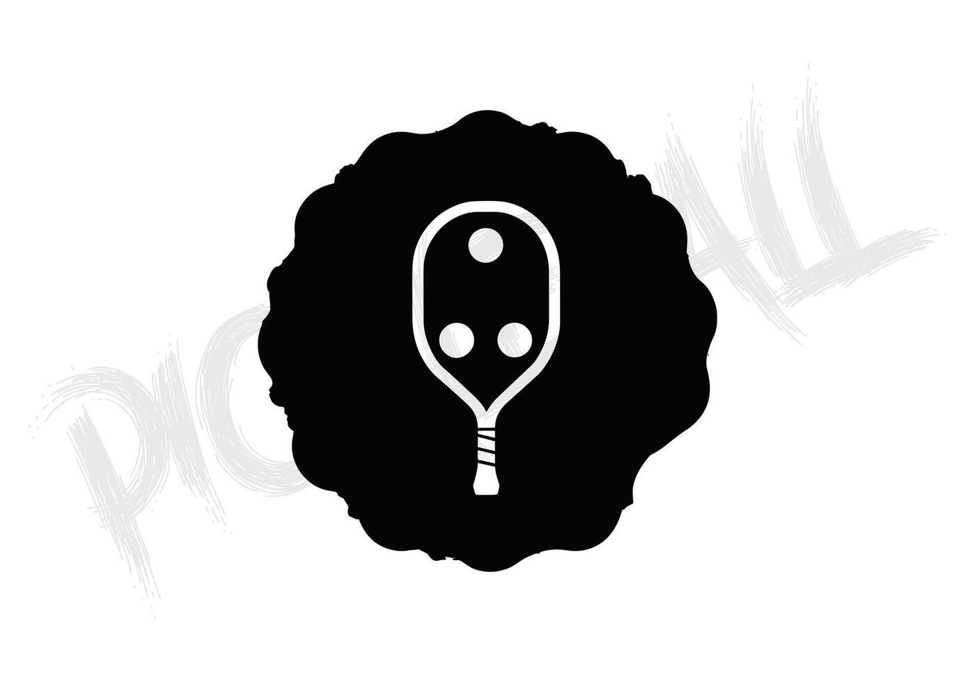 Pickleball vector silhouette templates. play, pickleball vector, ball, tournament, logo, playful, playground