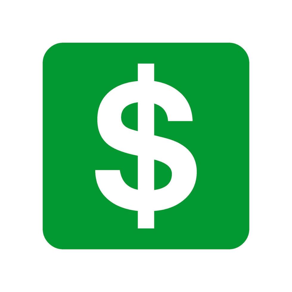 dollar sign vector