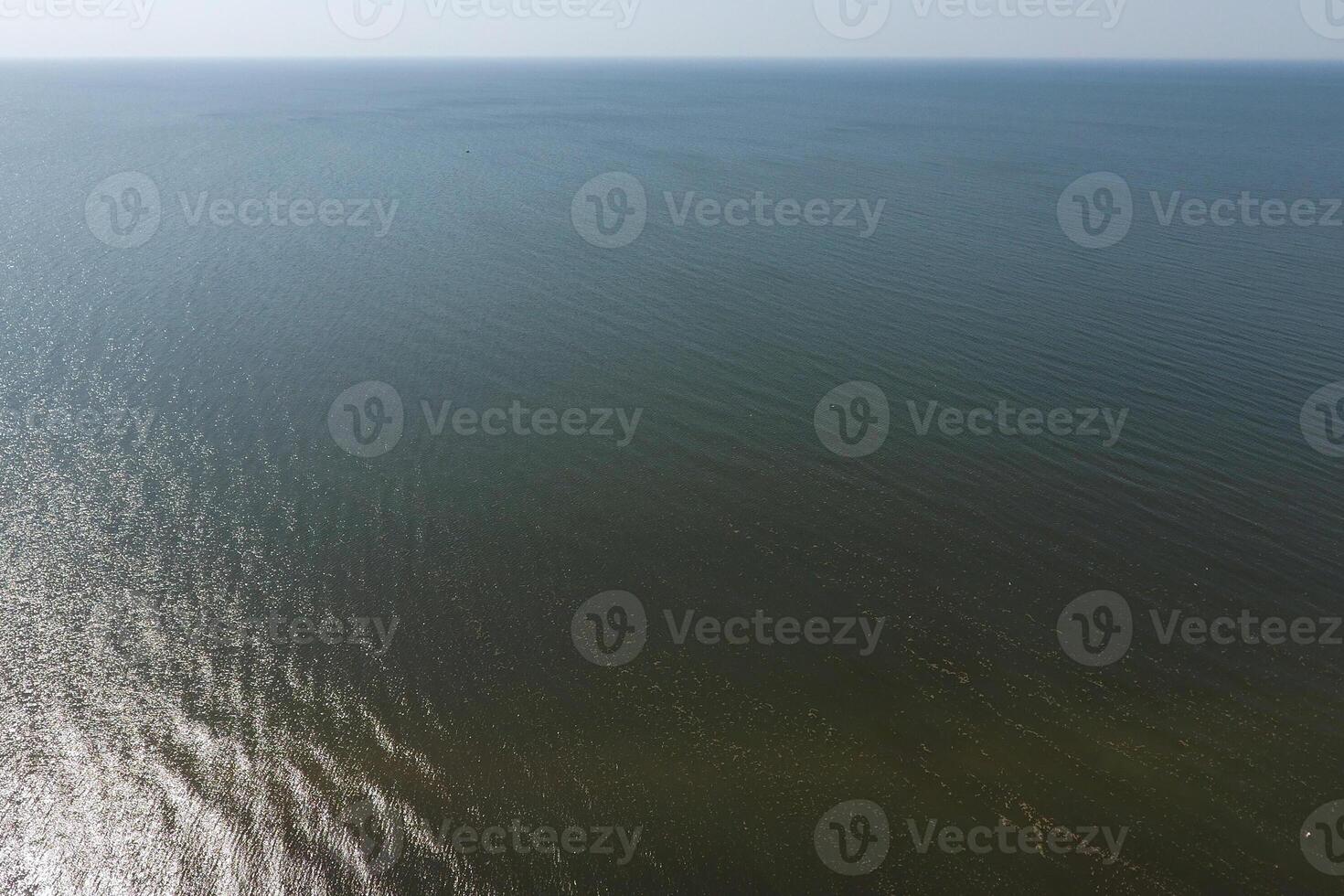 Top view of the Sea of Azov photo