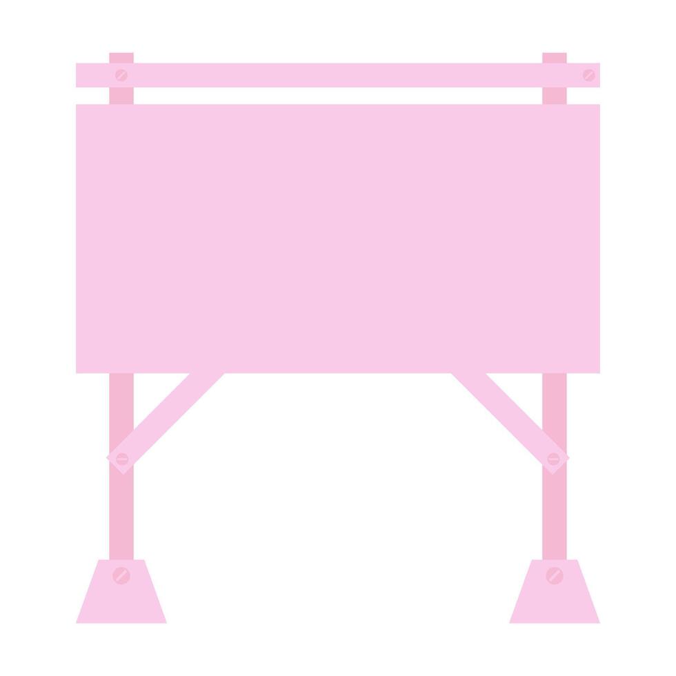 pink decorative sign vector