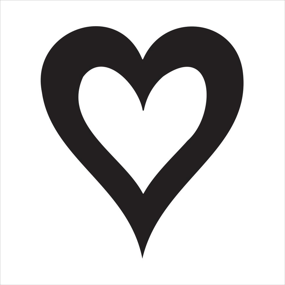 Heart tattoo design flames and fire, heart and love symbols, gothic tattoos and print templates vector