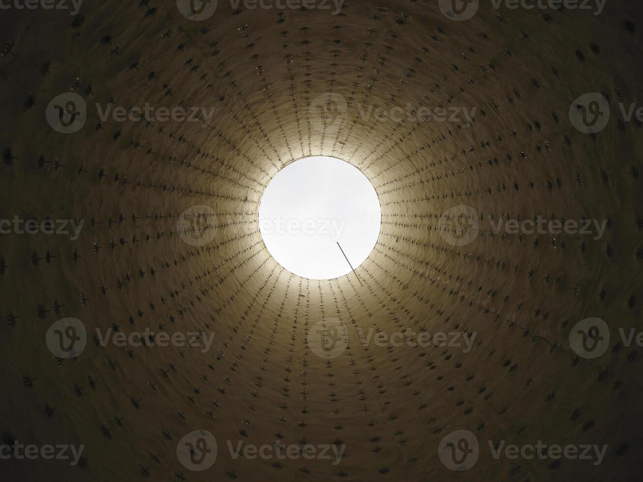 Torch of the closed type, look from within photo