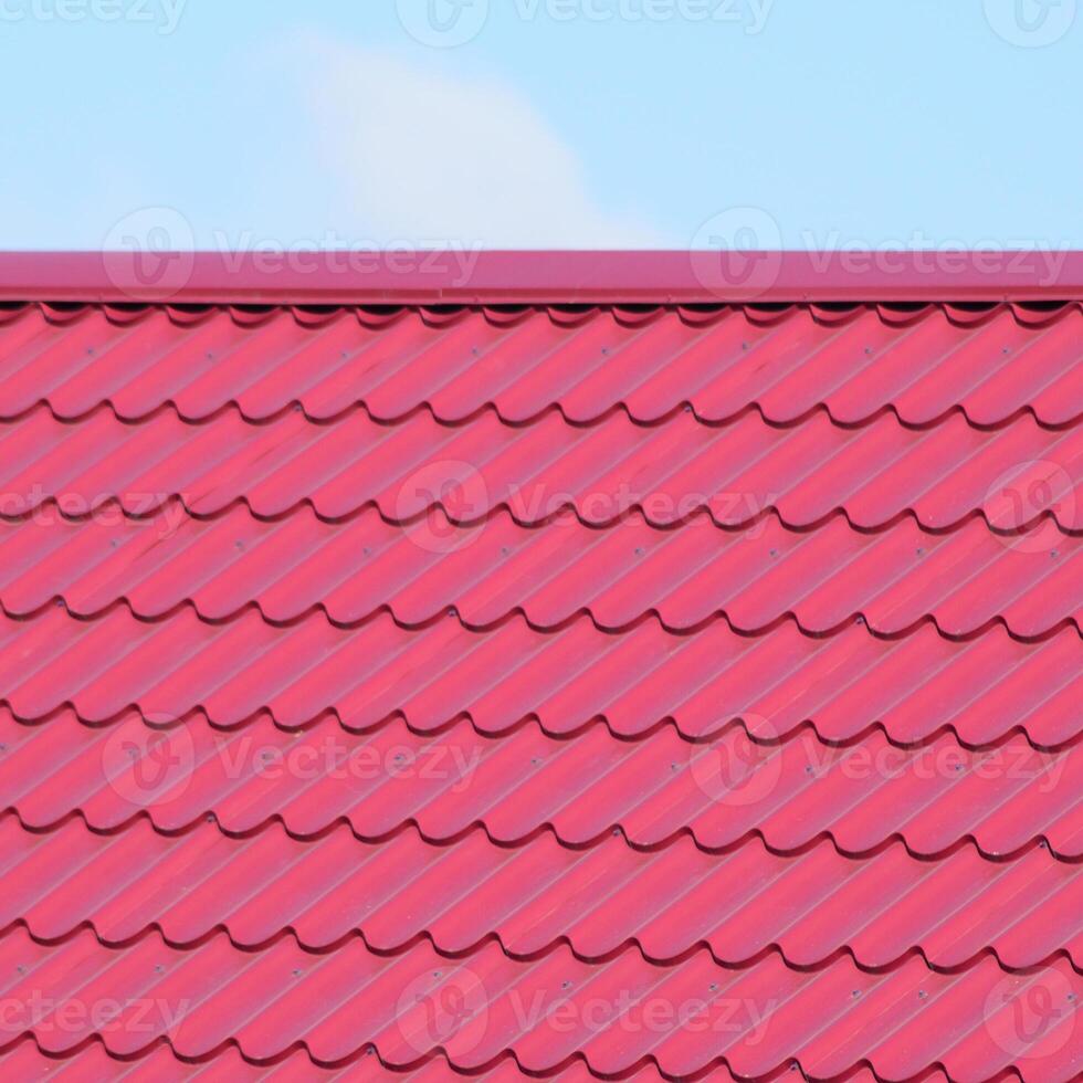 Roof metal sheets photo