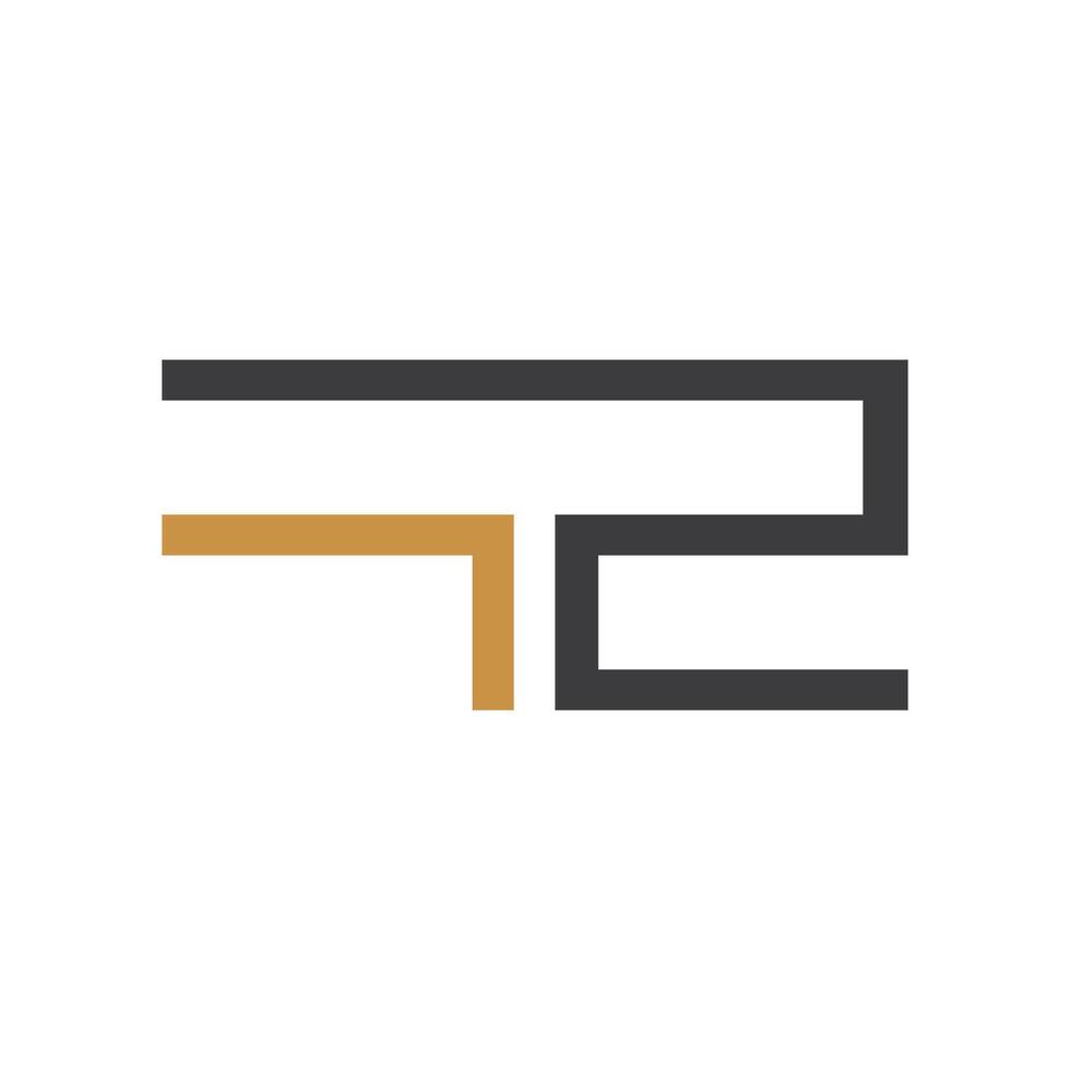 Initial letter ef logo or fe logo vector design template