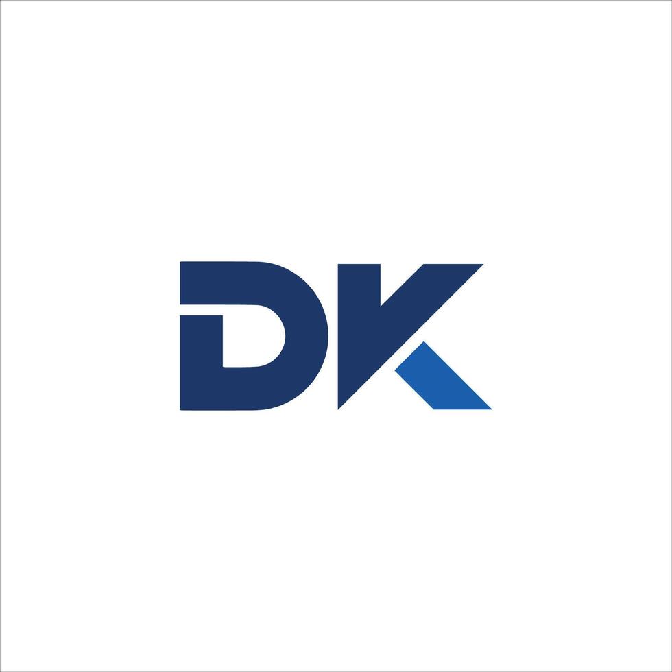 dk y kd letra logo diseño.dk,kd inicial establecido alfabeto icono logo diseño vector