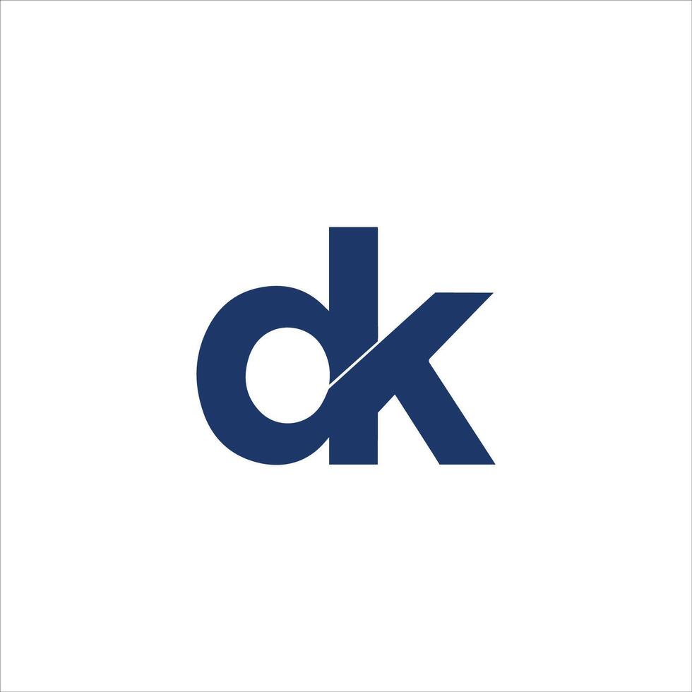 dk y kd letra logo diseño.dk,kd inicial establecido alfabeto icono logo diseño vector