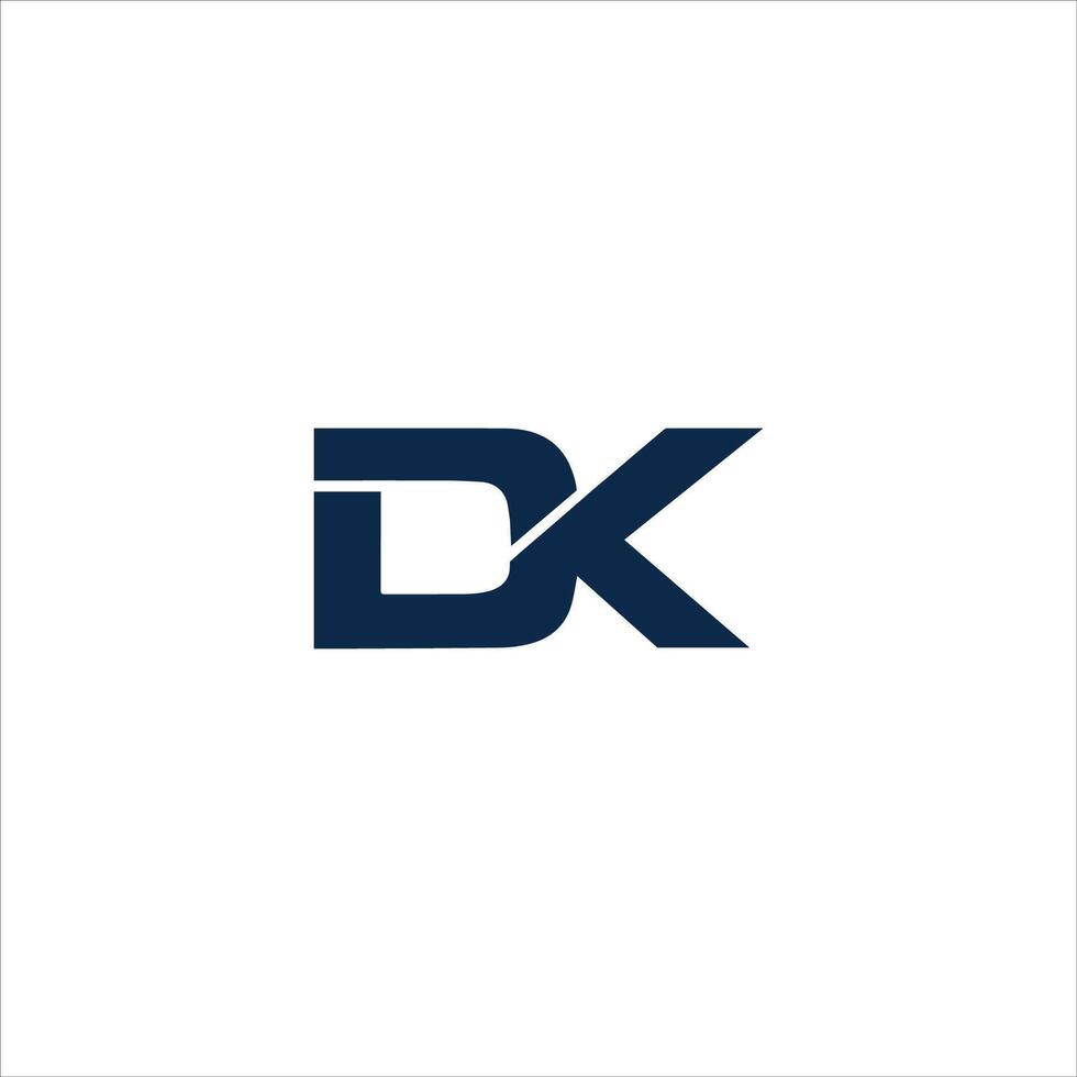 dk y kd letra logo diseño.dk,kd inicial establecido alfabeto icono logo diseño vector