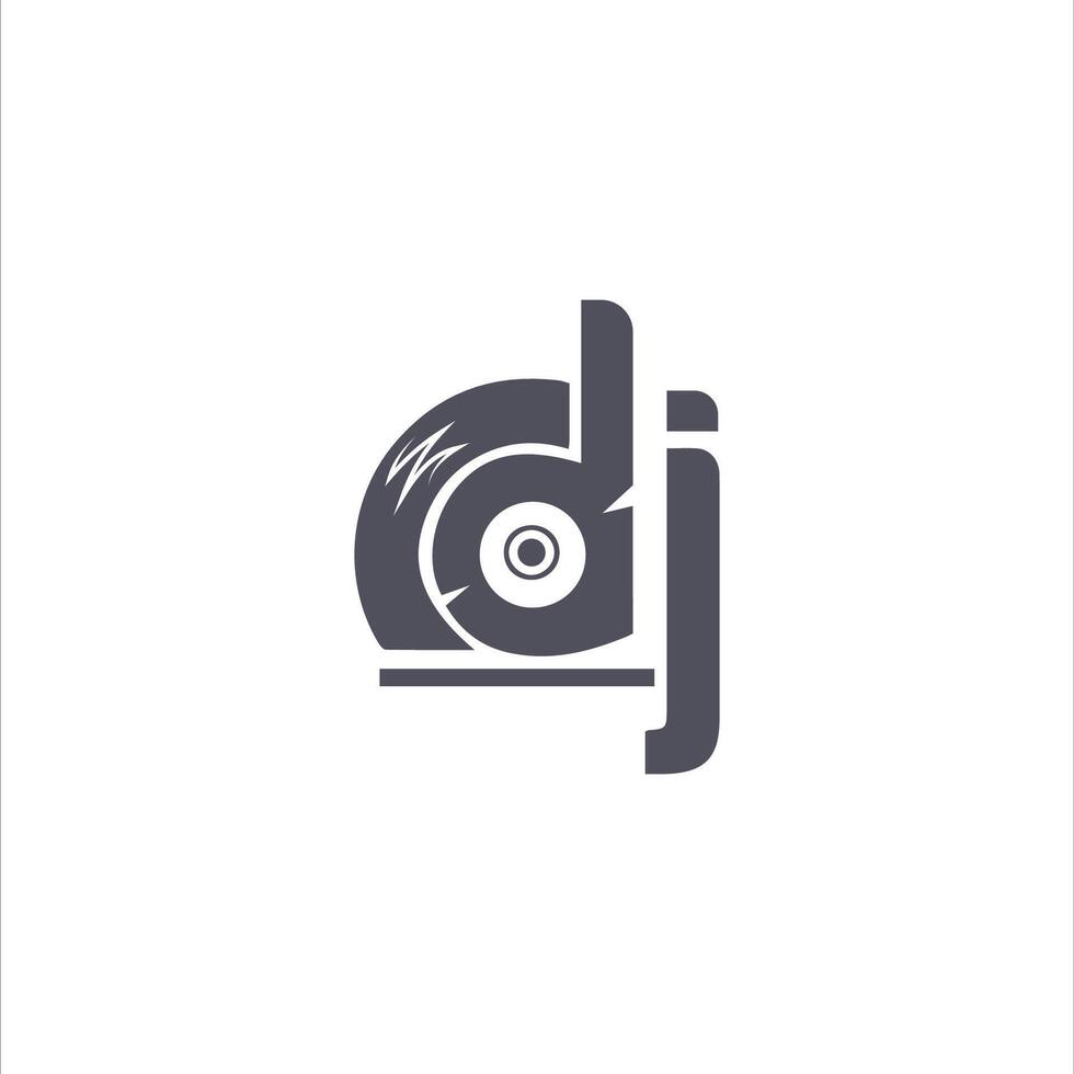 DJ y jd letra logo diseño .dj,jd inicial establecido alfabeto icono logo diseño vector