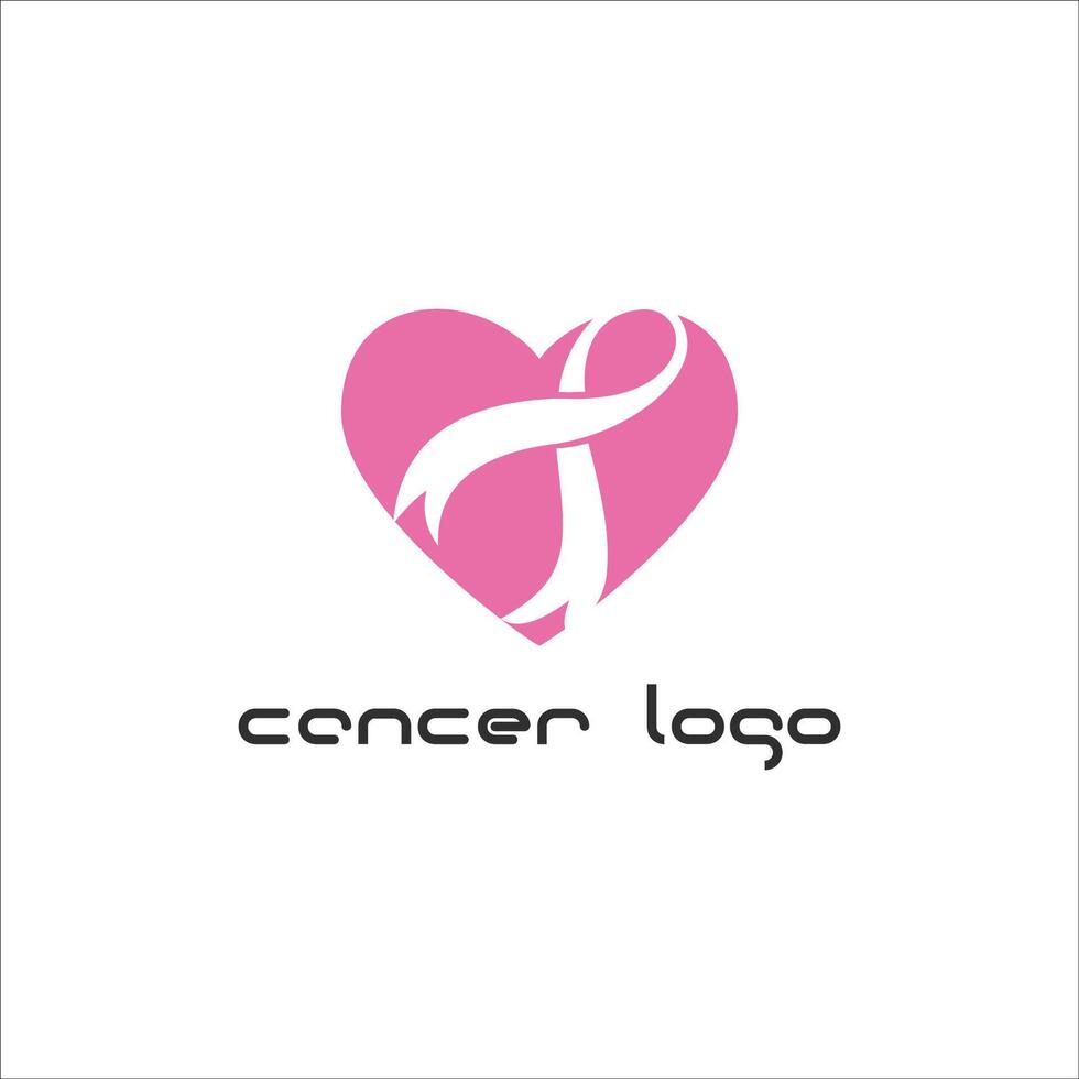 Vector image of icon pink ribbon. cancer awareness Desing