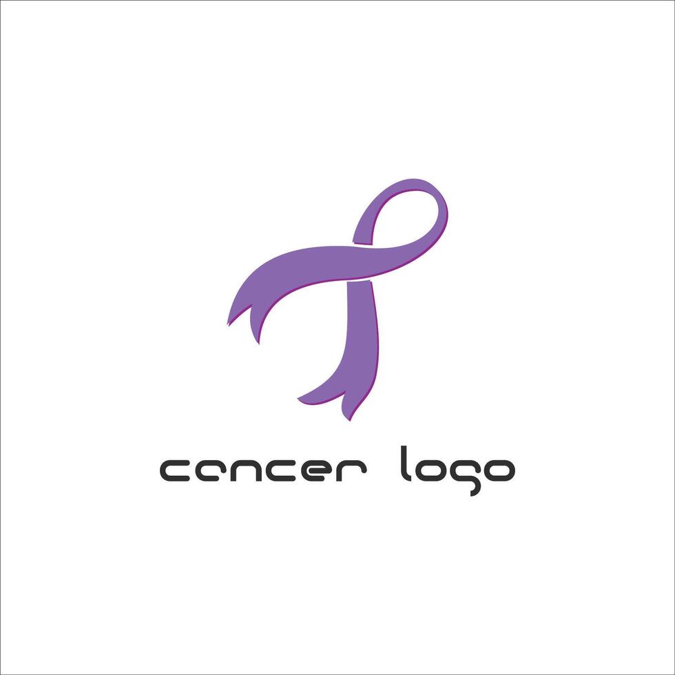 Vector image of icon pink ribbon. cancer awareness Desing