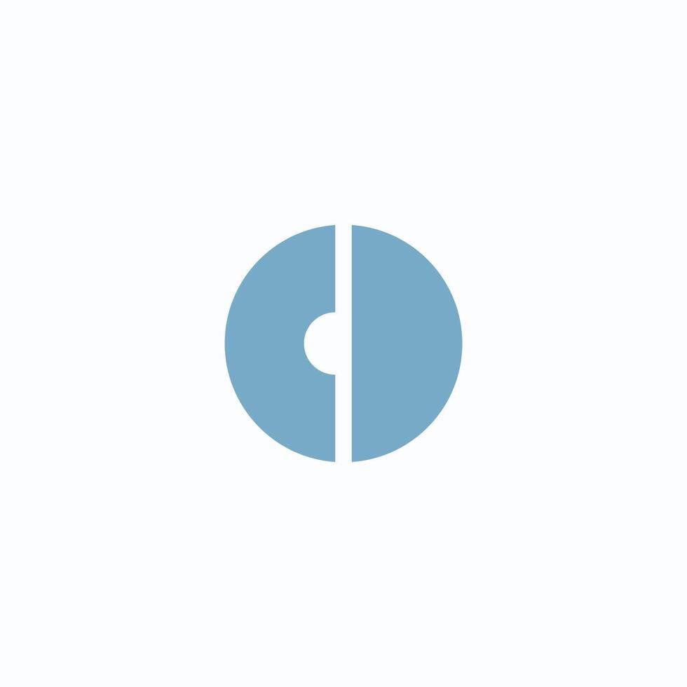 dc and cd letter logo design .dc,cd initial based alphabet icon logo design vector