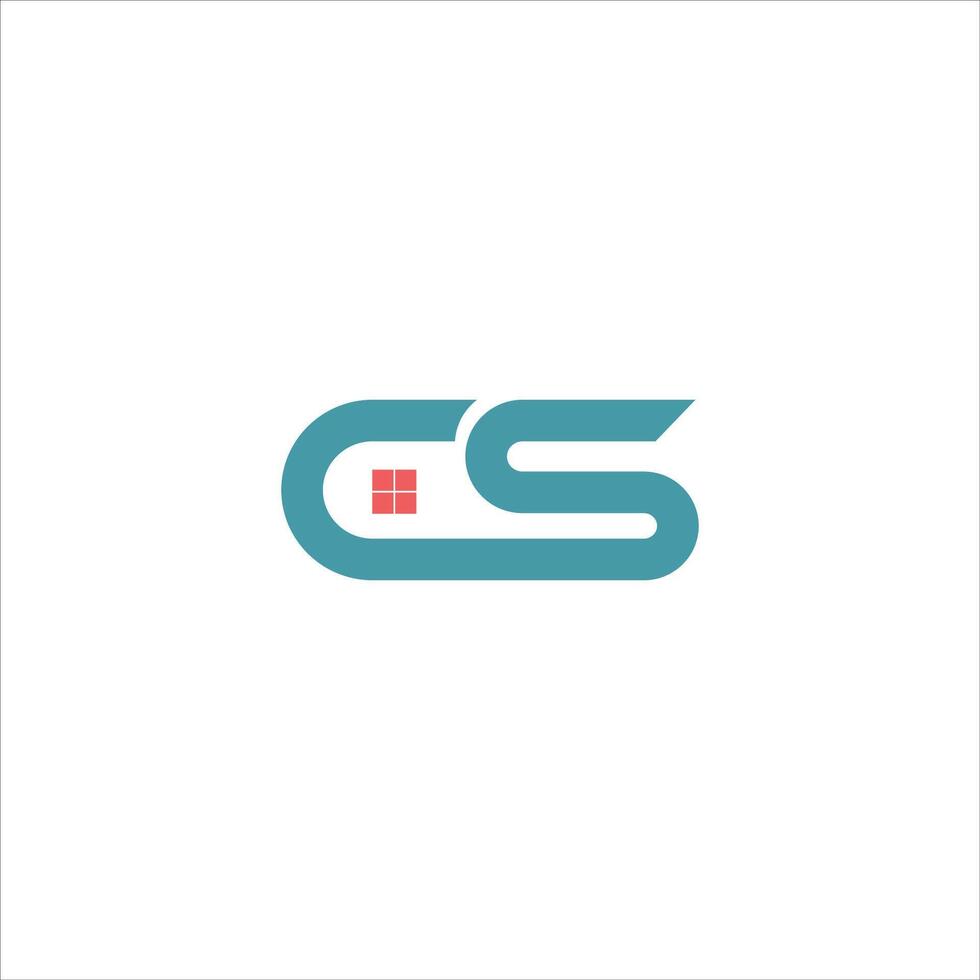 CS and SC creative initial based letter icon logo vector designs
