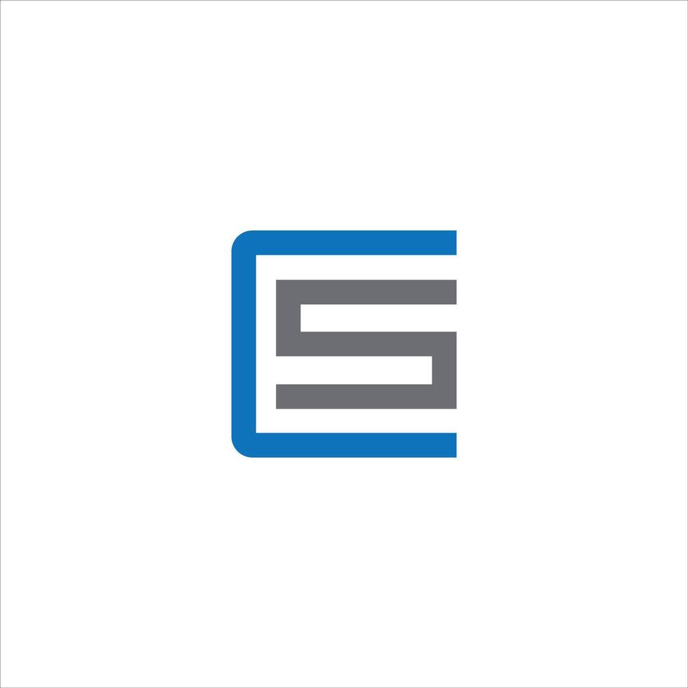 CS and SC creative initial based letter icon logo vector designs