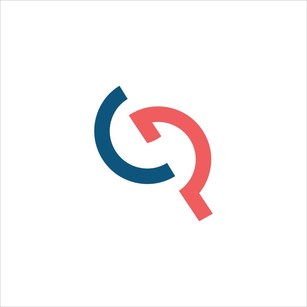 Letter cp logo icon design template elements vector