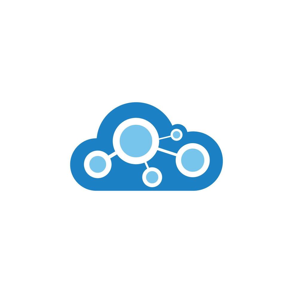 Cloud Logo design template vector