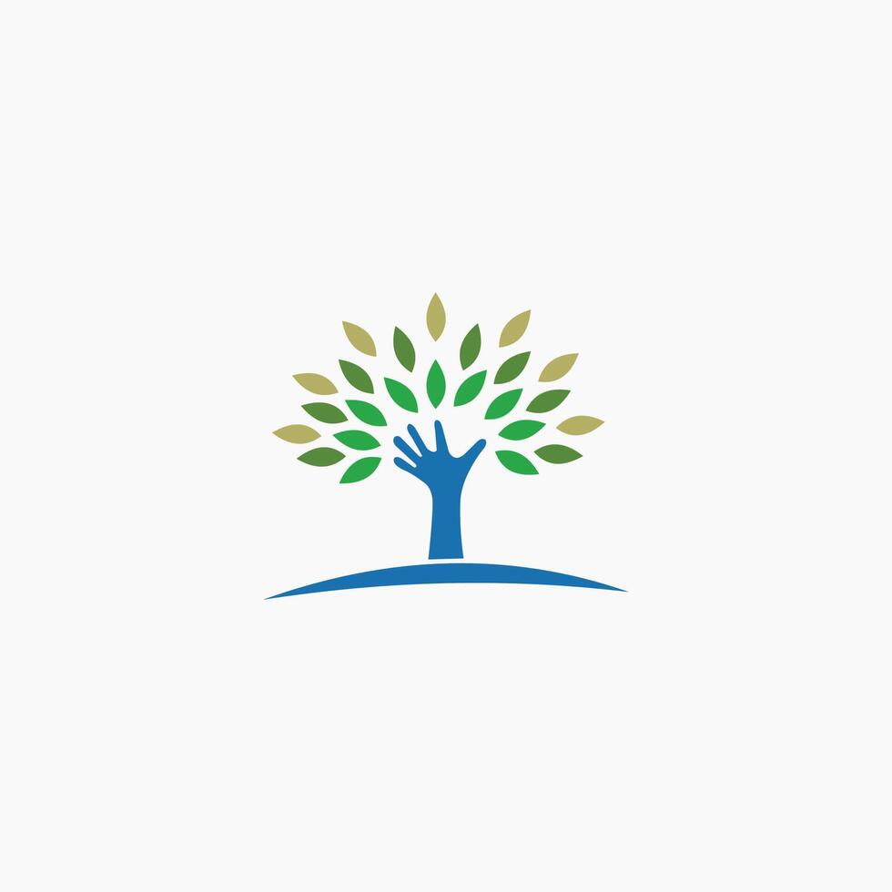charity logo design template vector