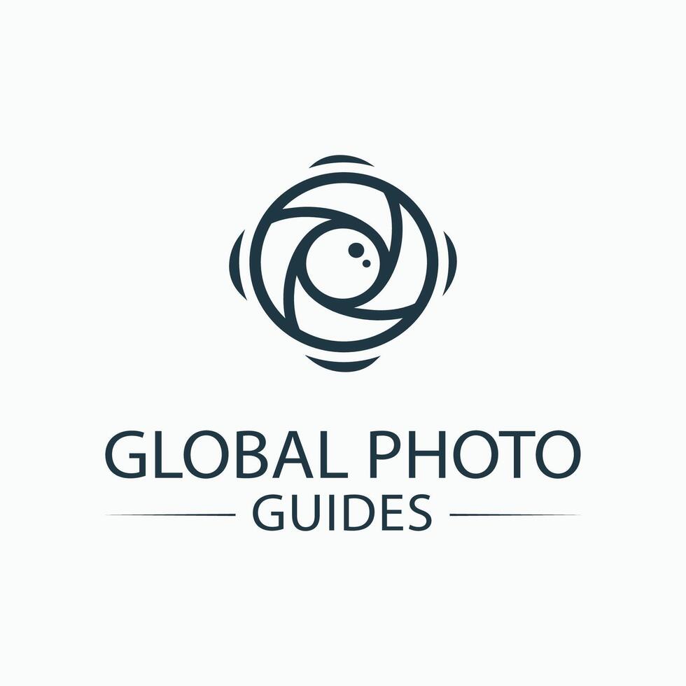 On Camera Logo template design vector