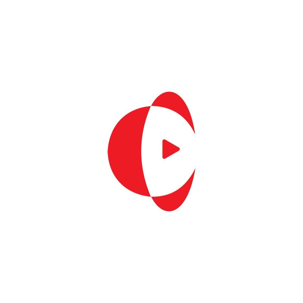Initial letter c logo vector design template