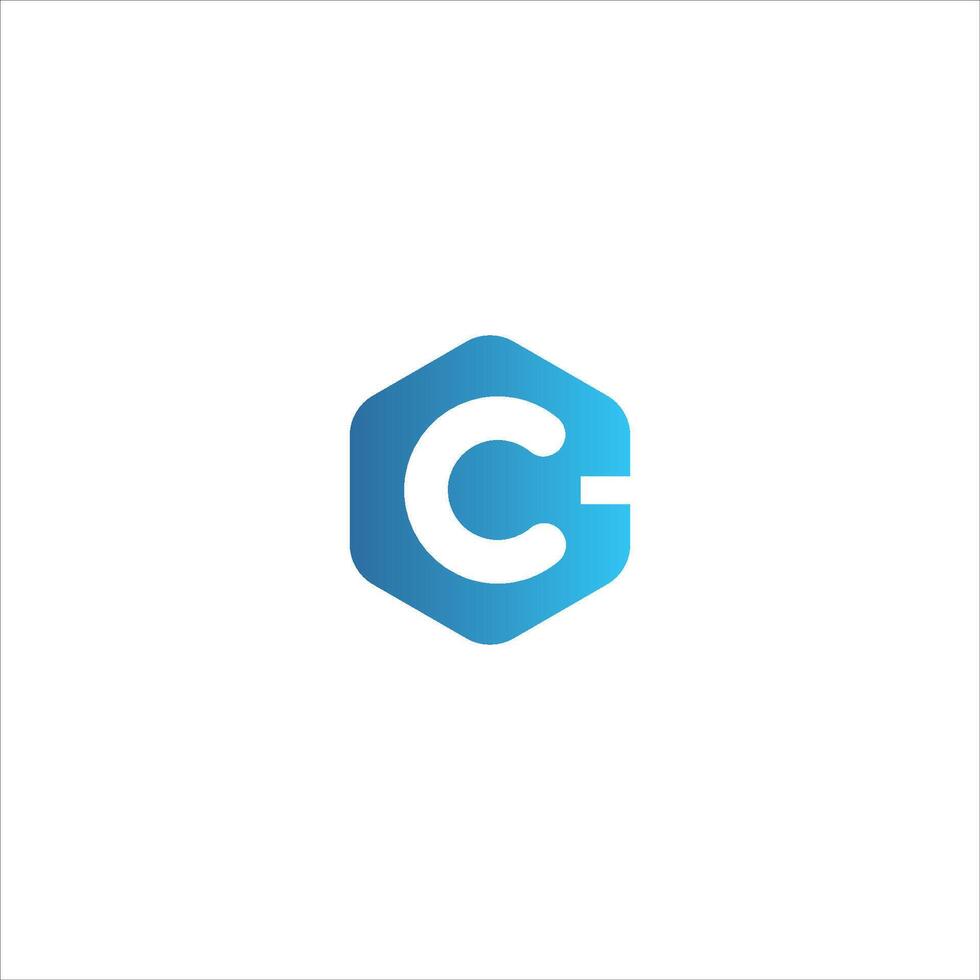 Initial letter c logo vector design template