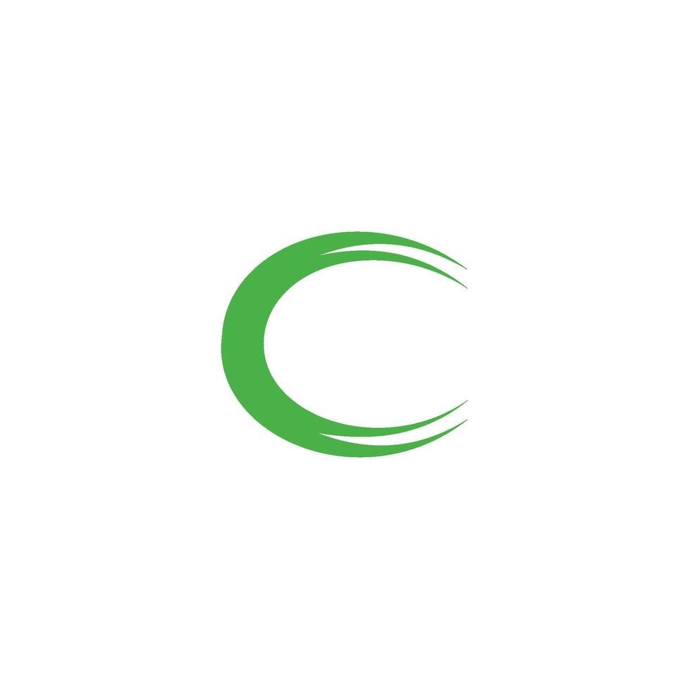 Initial letter c logo vector design template