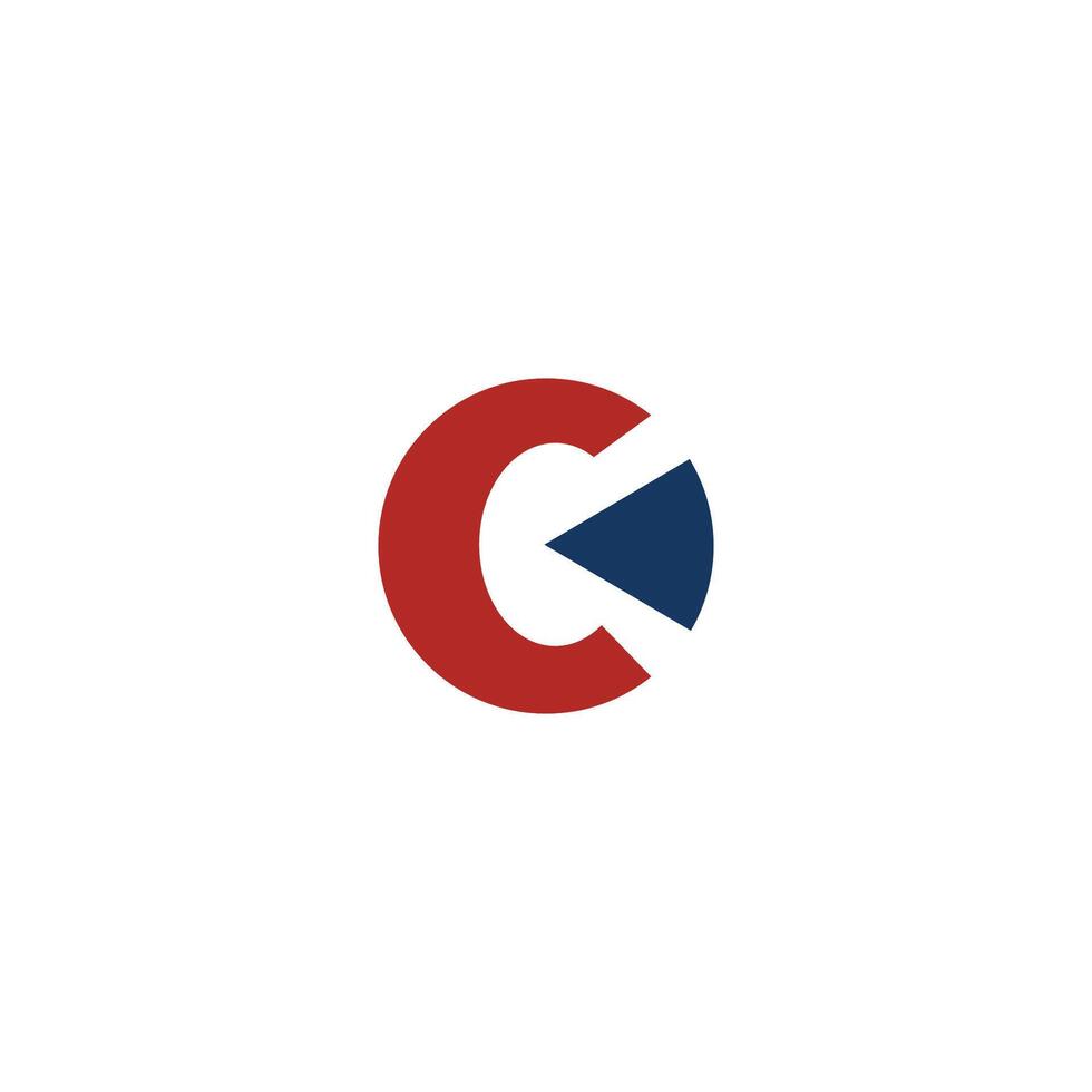 Initial letter c logo vector design template