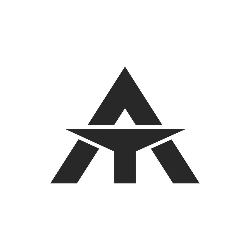 inicial letra a logo o ejército de reserva logo vector diseño modelo