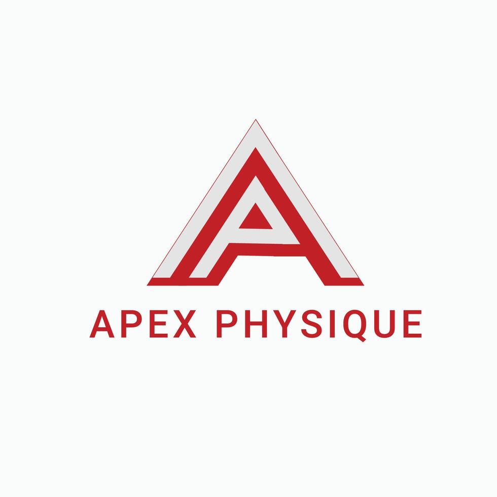 Letter AP logo design template vector