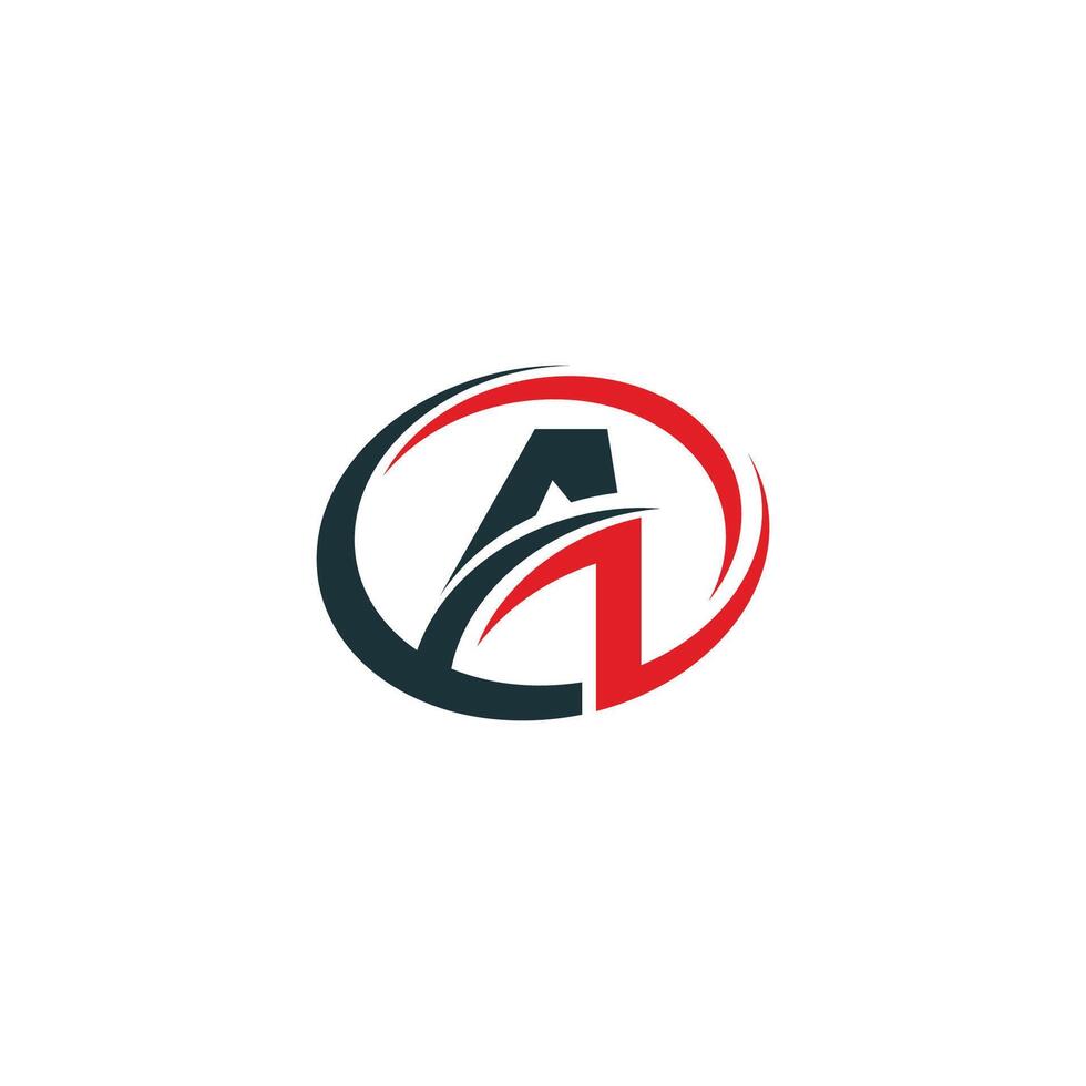 Initial letter ja or aj logo vector design template
