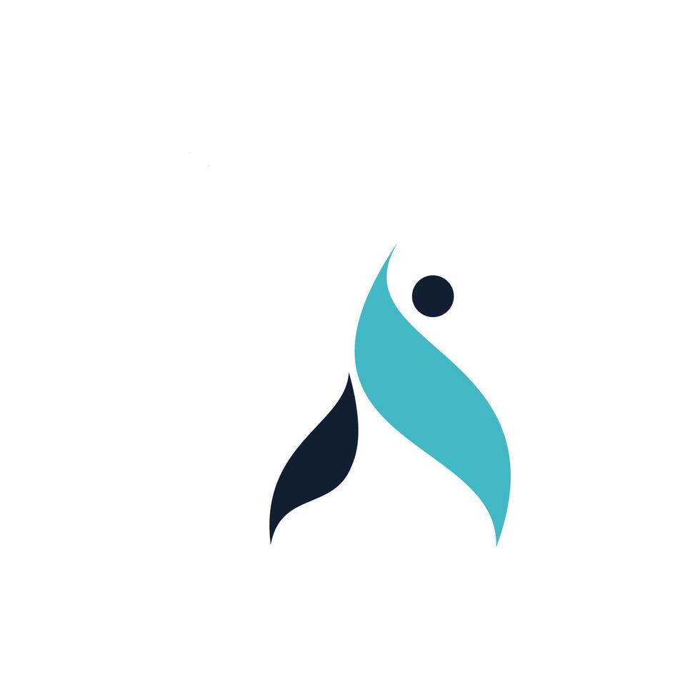 Initial letter ai or ia logo vector design template
