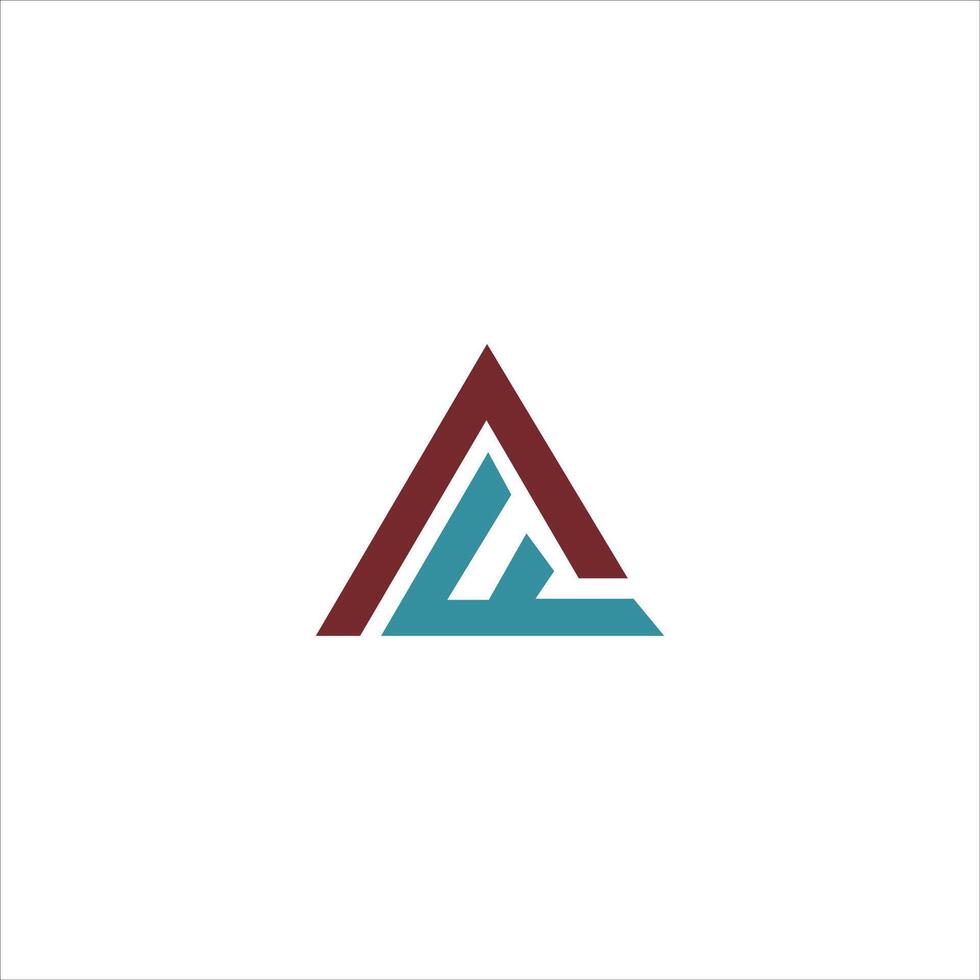 Initial letter af or fa logo design template vector