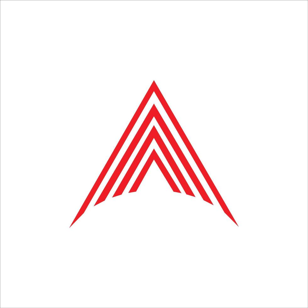 Initial letter a logo vector template