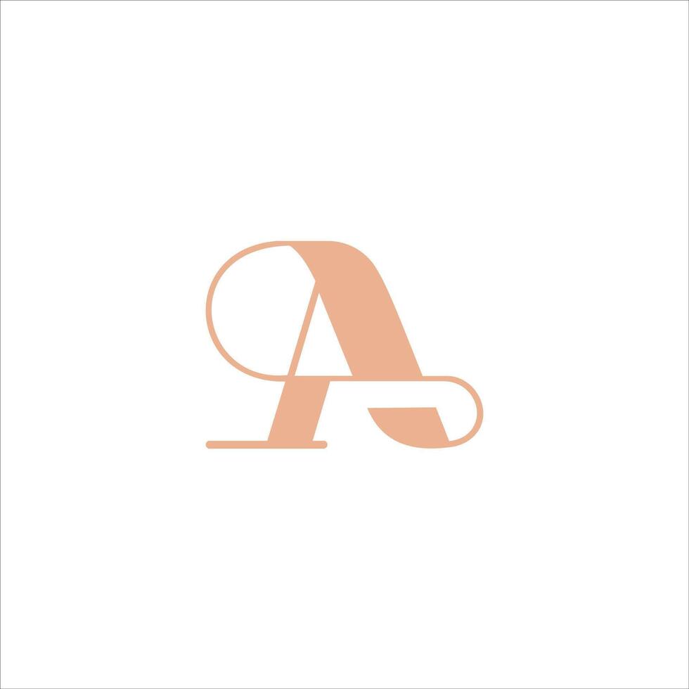 Initial letter a logo vector template