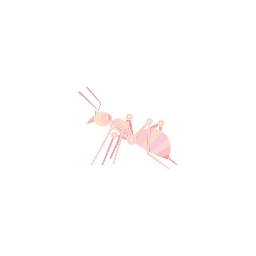 Ant Logo vector illustration template design