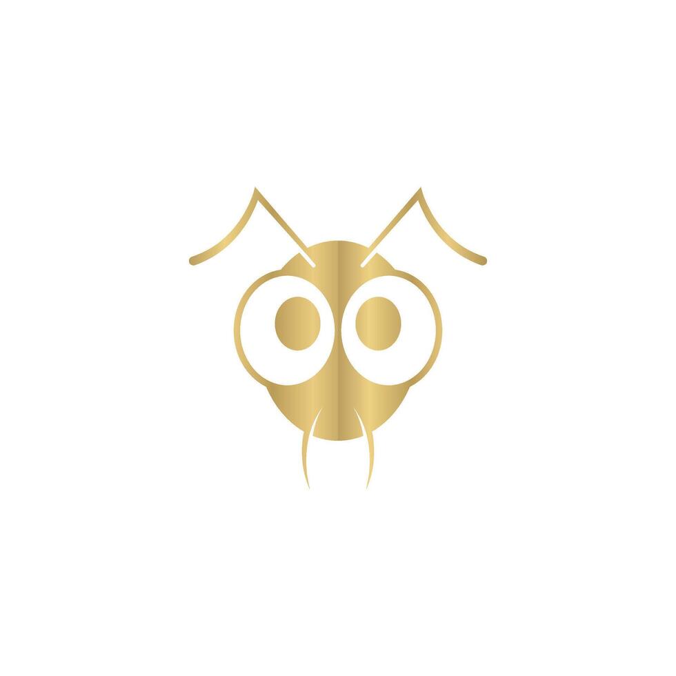 Ant Logo vector illustration template design