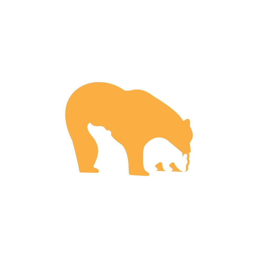 Bear Logo Vector Design Template