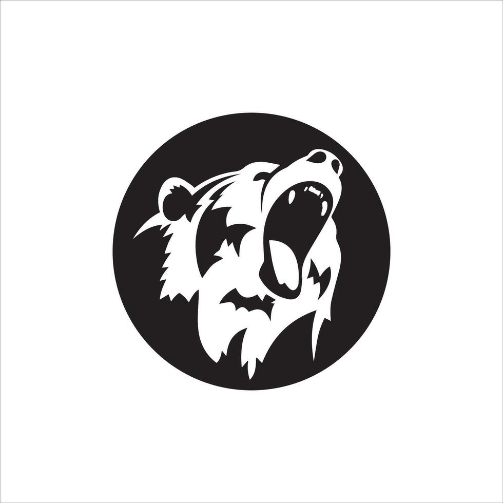 Bear Logo Vector Design Template