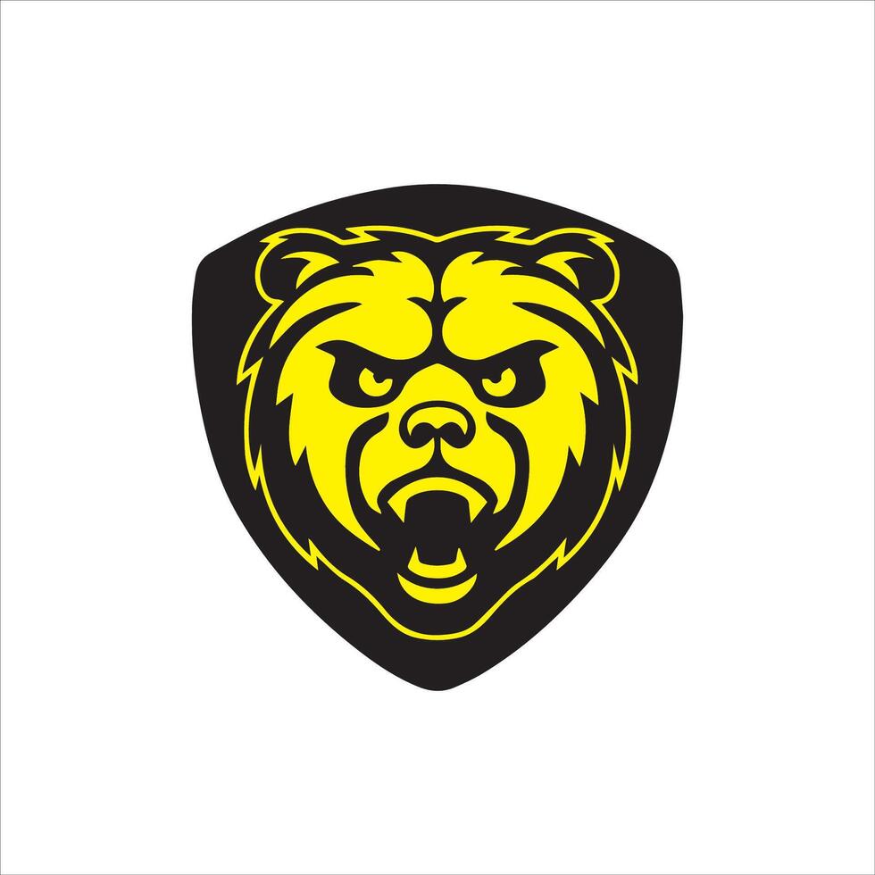 Bear Logo Vector Design Template