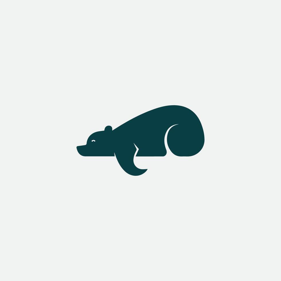 Bear Logo Vector Design Template