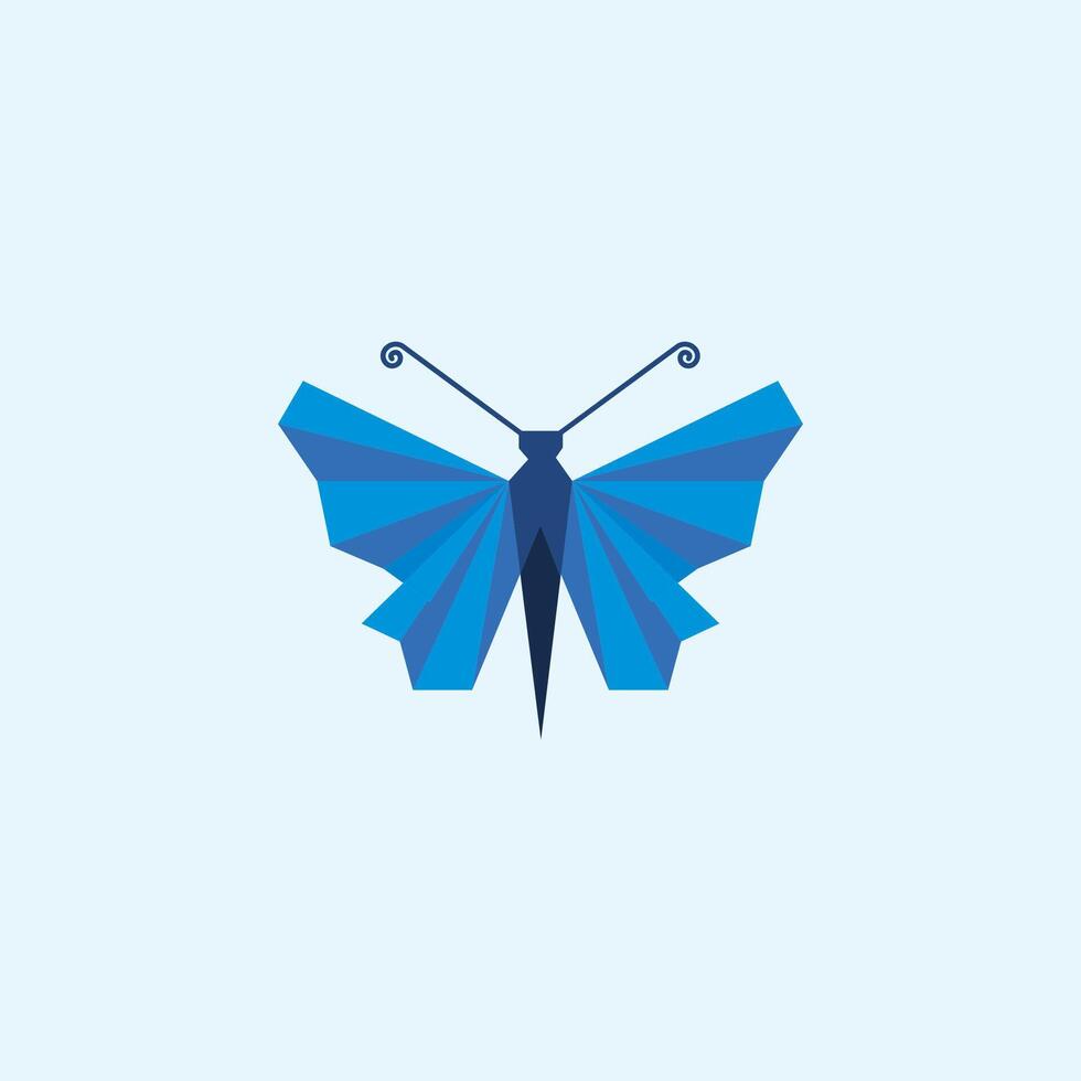Butterfly logo vector design template