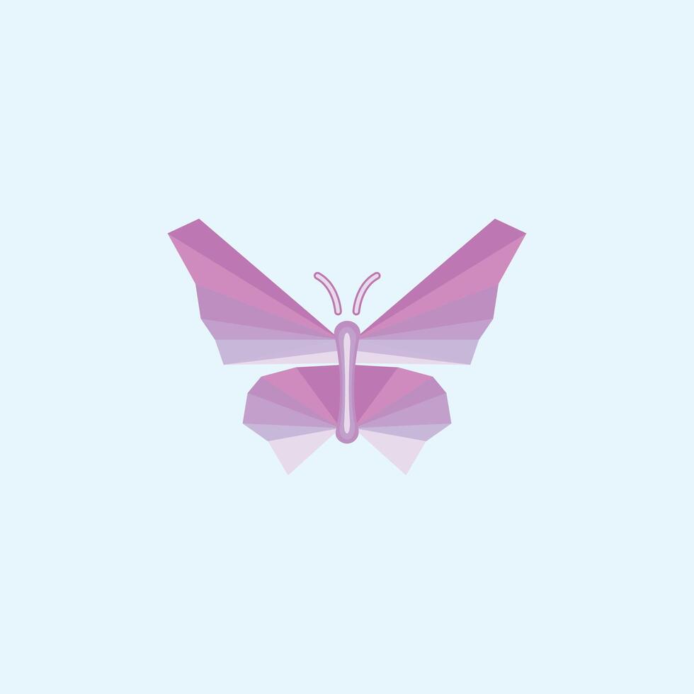 Butterfly logo vector design template