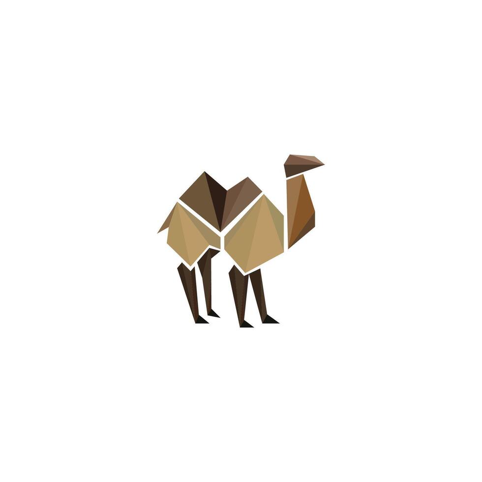 Animal Camel Logo Design Template vector