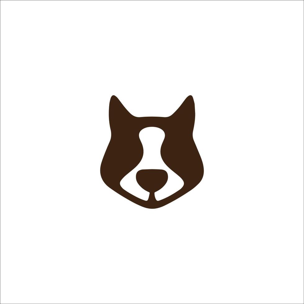 Animal dog logo vector design templates