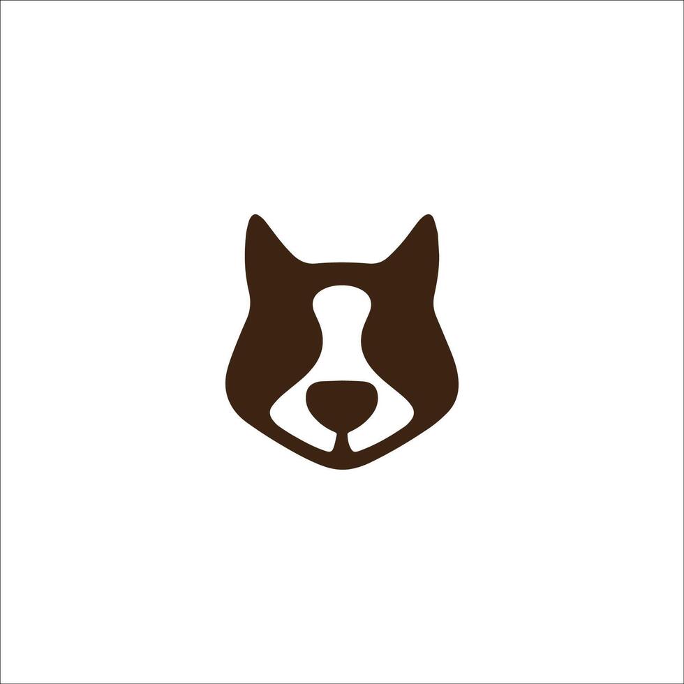 Animal dog logo vector design templates