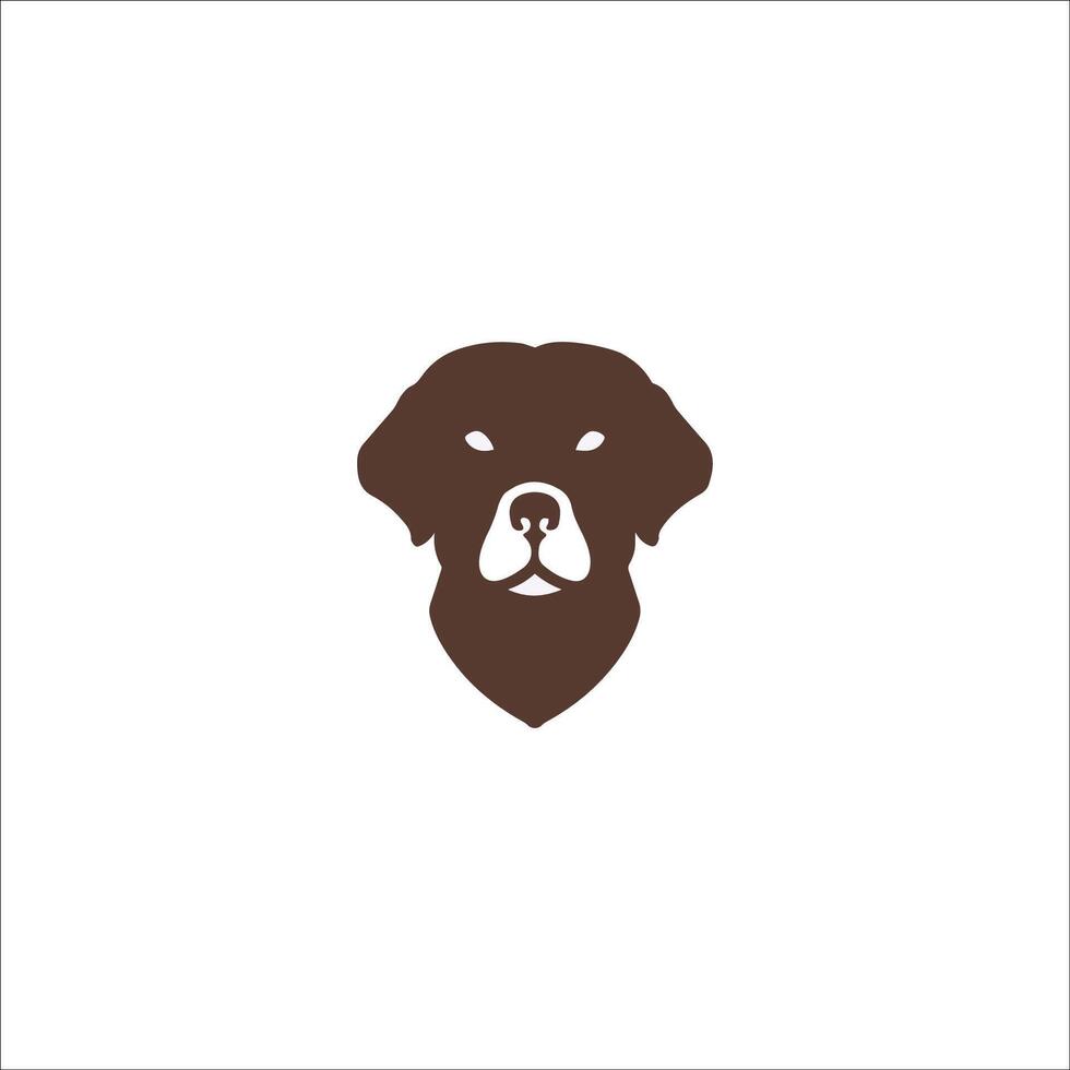 animal perro logo vector diseño plantillas