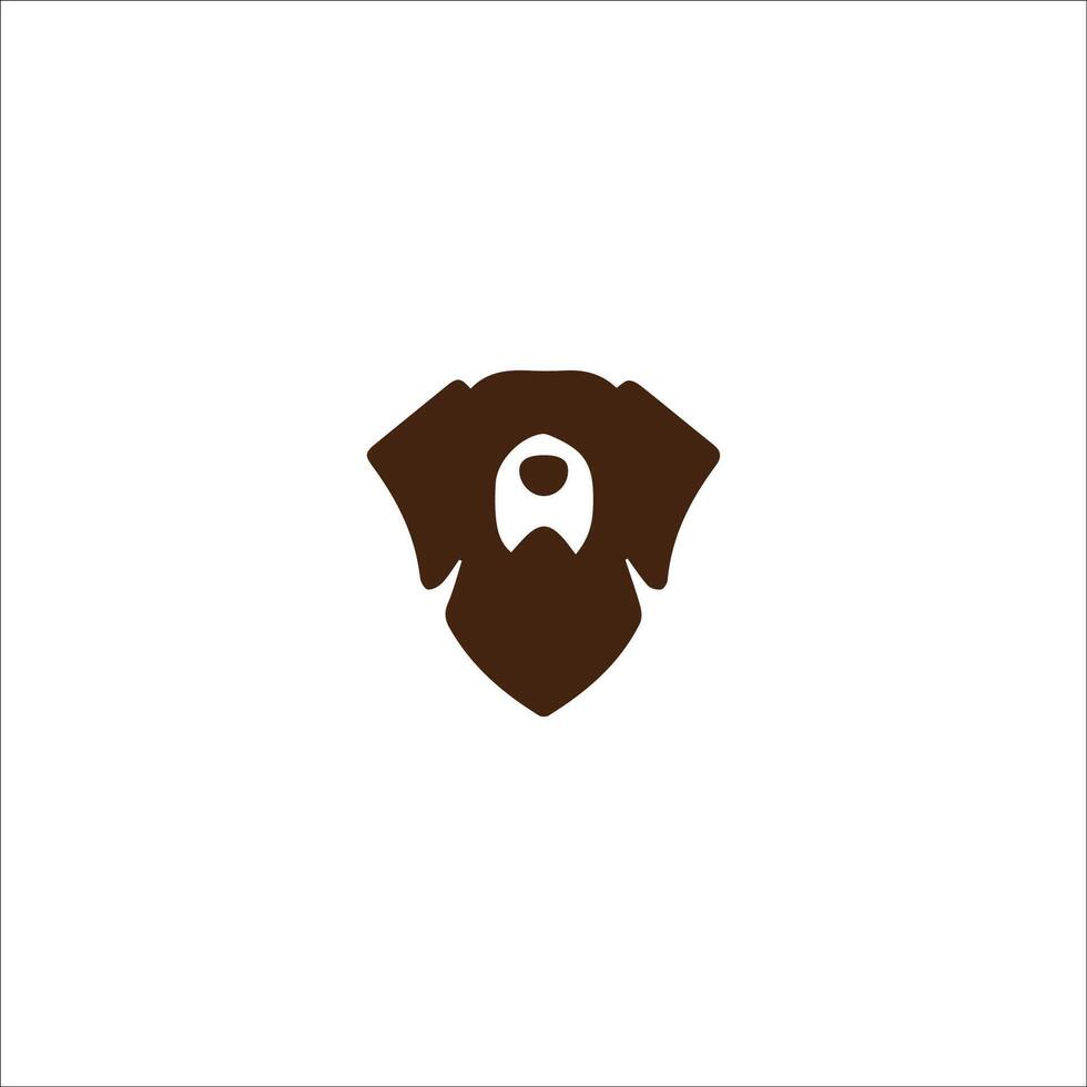 Animal dog logo vector design templates